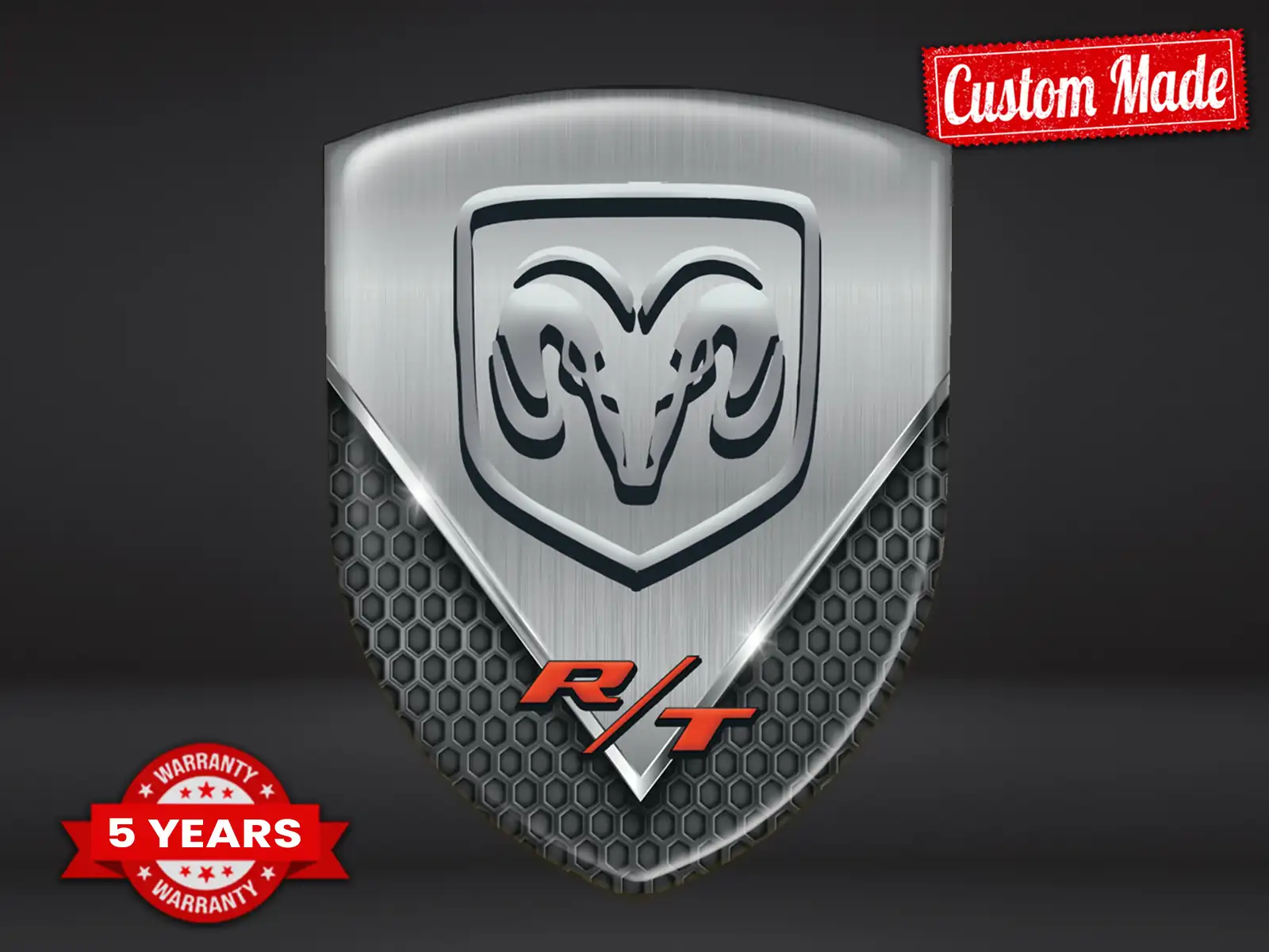 Dodge Autoaufkleber Stern Design Modern